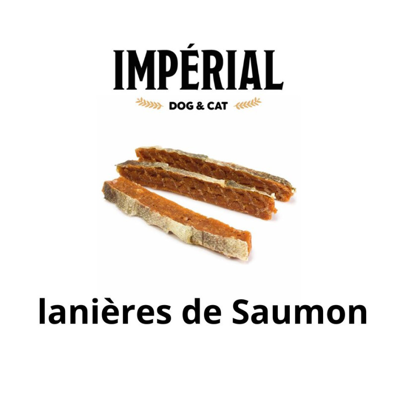 friandise lanières de saumon