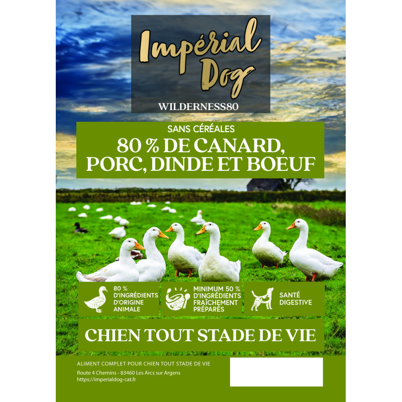 80% de canard...